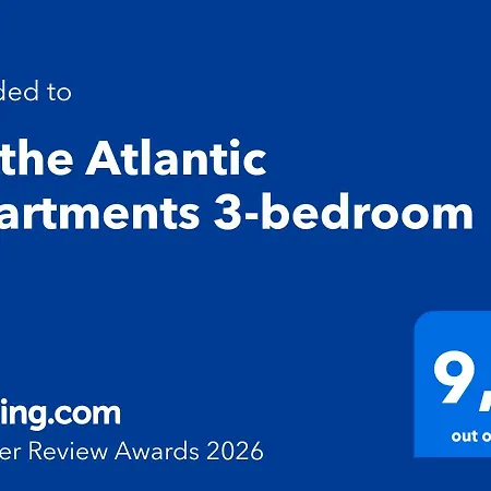 By The Atlantic 3-bedroom Daire